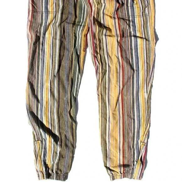 Hippie Stripped Free People Movement FP Movement Hobo Baggy Pants XS - Picture 5 of 7